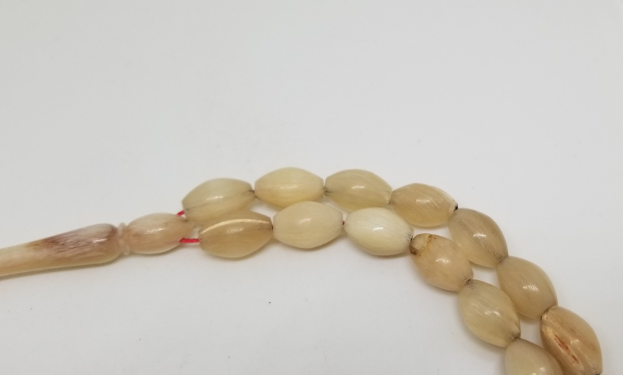 KOÇ BOYNUZUNDAN YAPILMIŞ USTA İŞİ 33LÜK TESPİH