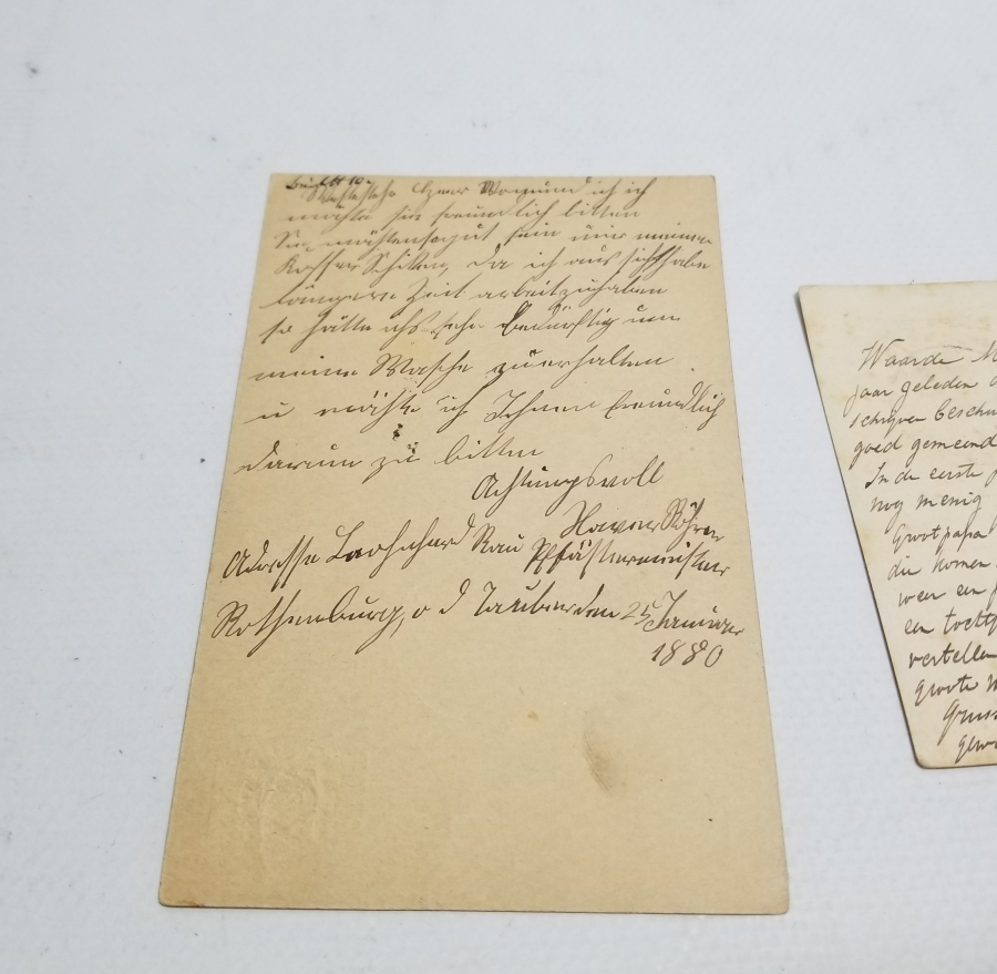 ALMANCA YAZILI ANTİKA KARTPOSTAL LOTU