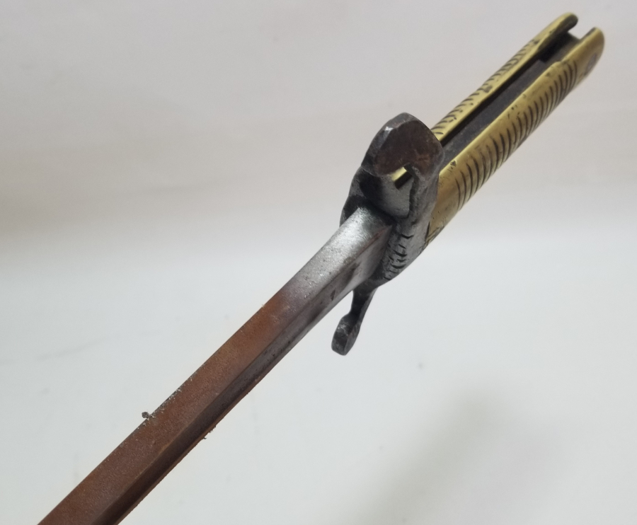 SAPI OSMANLICA DAMGALI ÇOK NADİR MEŞHUR YATAĞAN SÜNGÜ