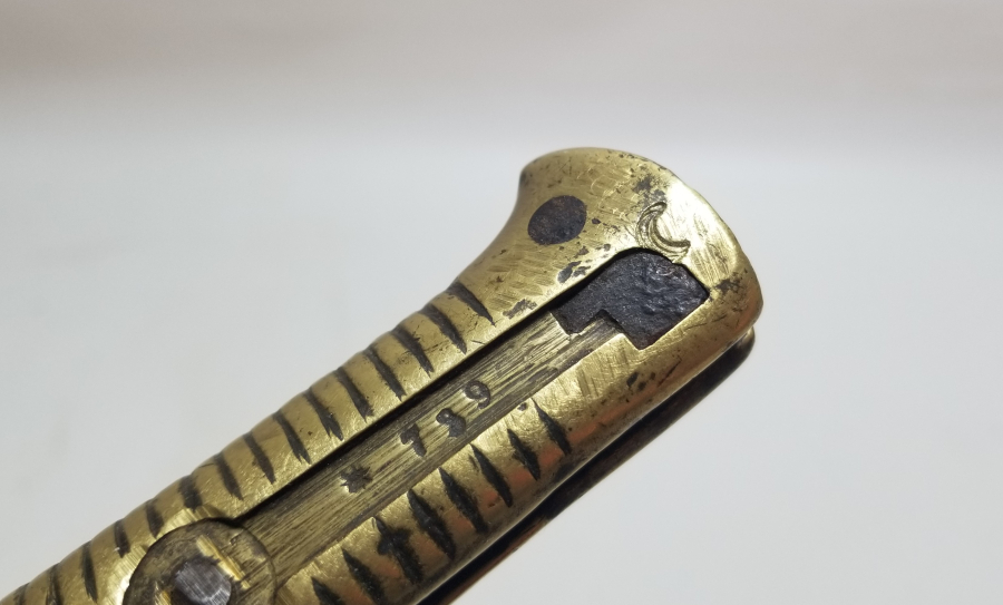 SAPI OSMANLICA DAMGALI ÇOK NADİR MEŞHUR YATAĞAN SÜNGÜ