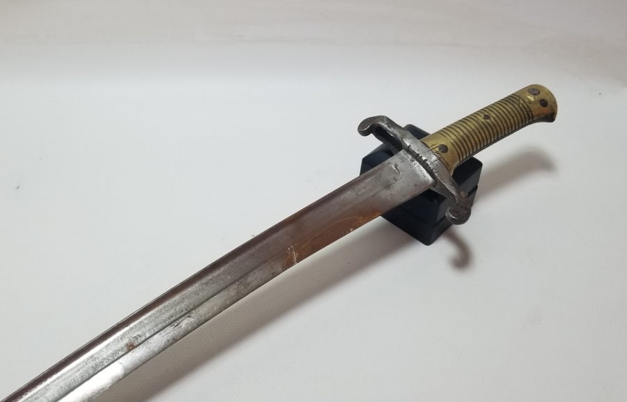 SAPI OSMANLICA DAMGALI ÇOK NADİR MEŞHUR YATAĞAN SÜNGÜ