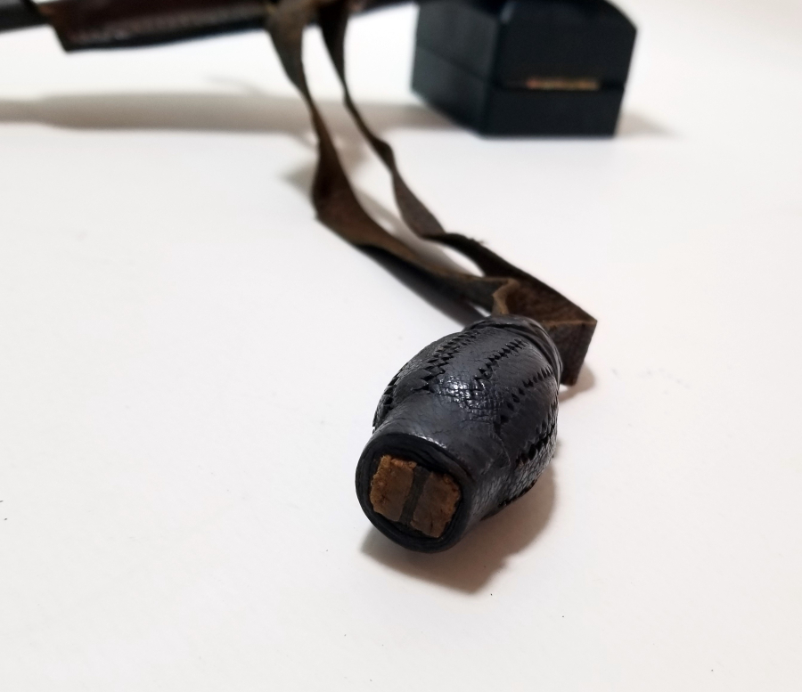 SÜNGÜ FORMUNDA YAPILMIŞ NADİR OSMANLI TOPÇU SUBAY MEÇİ