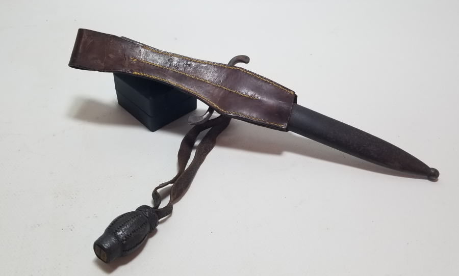 SÜNGÜ FORMUNDA YAPILMIŞ NADİR OSMANLI TOPÇU SUBAY MEÇİ