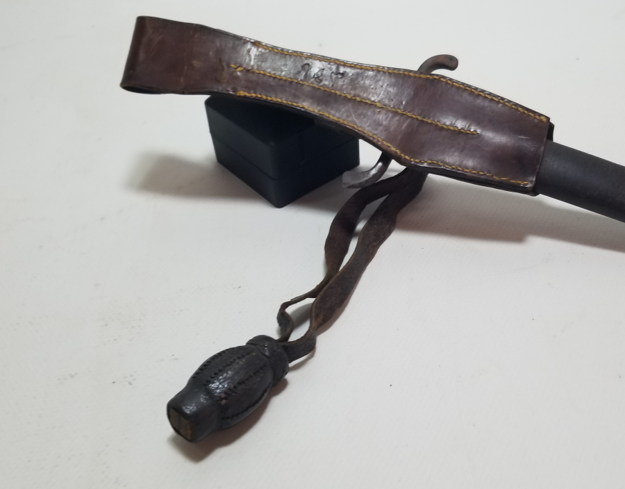 SÜNGÜ FORMUNDA YAPILMIŞ NADİR OSMANLI TOPÇU SUBAY MEÇİ