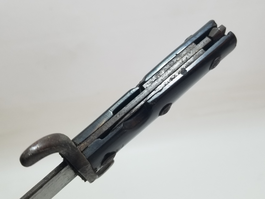 SÜNGÜ FORMUNDA YAPILMIŞ NADİR OSMANLI TOPÇU SUBAY MEÇİ