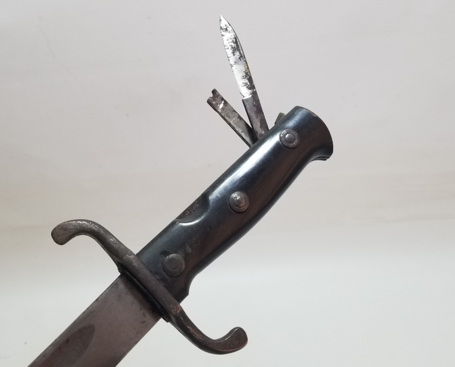 SÜNGÜ FORMUNDA YAPILMIŞ NADİR OSMANLI TOPÇU SUBAY MEÇİ