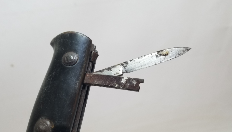 SÜNGÜ FORMUNDA YAPILMIŞ NADİR OSMANLI TOPÇU SUBAY MEÇİ