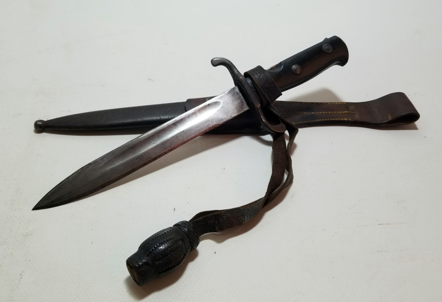 SÜNGÜ FORMUNDA YAPILMIŞ NADİR OSMANLI TOPÇU SUBAY MEÇİ