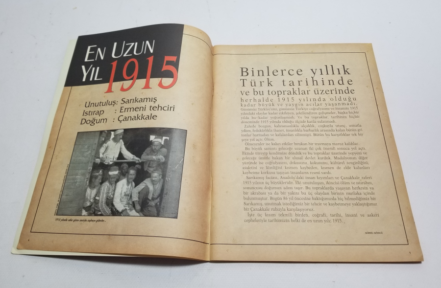 1. DÜNYA SAVAŞI KONULU NADİR ATLAS DERGİSİ