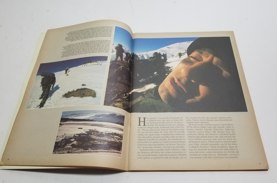 1. DÜNYA SAVAŞI KONULU NADİR ATLAS DERGİSİ