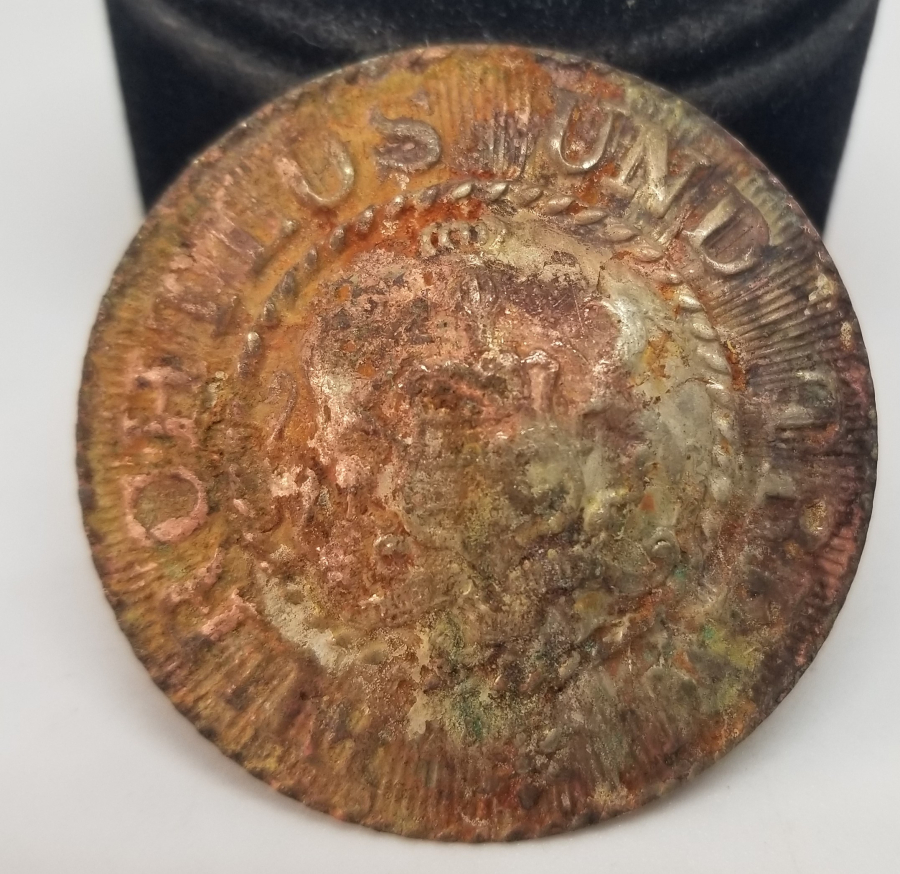 1. DÜNYA SAVAŞI DÖNEMİ ALMAN SUBAY KEMER TOKA PARÇASI