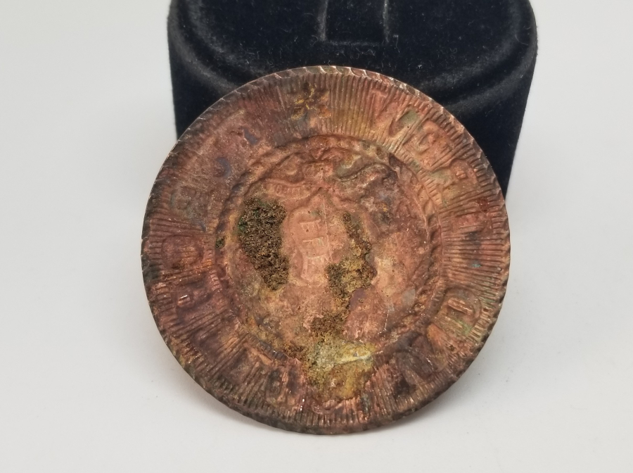 1. DÜNYA SAVAŞI DÖNEMİ ALMAN SUBAY KEMER TOKA PARÇASI