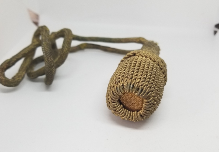 SIRMA İŞÇİLİKLİ ANTİKA SUBAY KILICI PÜSKÜLÜ