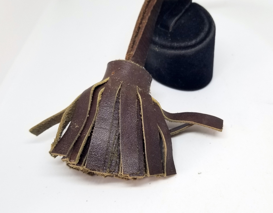 OSMANLI DÖNEMİ ÇOK NADİR DERİ SUBAY KILIÇ PÜSKÜLÜ