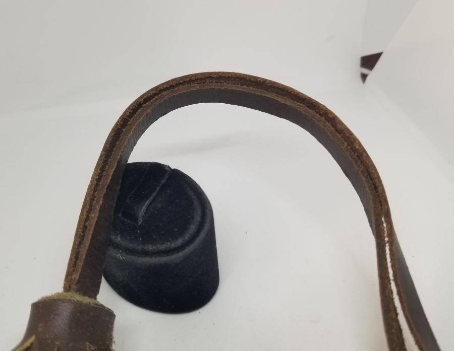 OSMANLI DÖNEMİ ÇOK NADİR DERİ SUBAY KILIÇ PÜSKÜLÜ