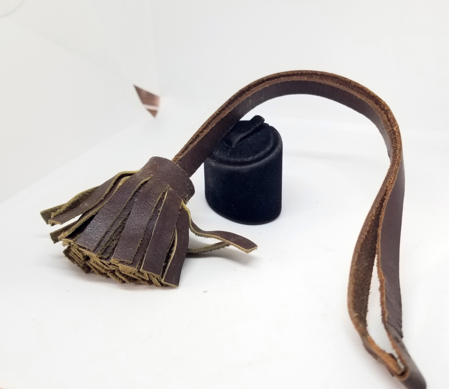 OSMANLI DÖNEMİ ÇOK NADİR DERİ SUBAY KILIÇ PÜSKÜLÜ