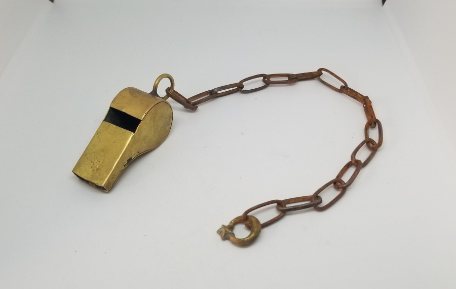 ÜZERİ AY YILDIZLI ÇOK NADİR OSMANLI POLİS DÜDÜĞÜ