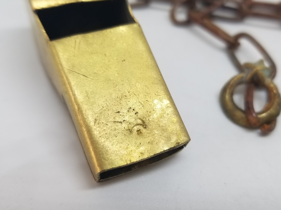 ÜZERİ AY YILDIZLI ÇOK NADİR OSMANLI POLİS DÜDÜĞÜ