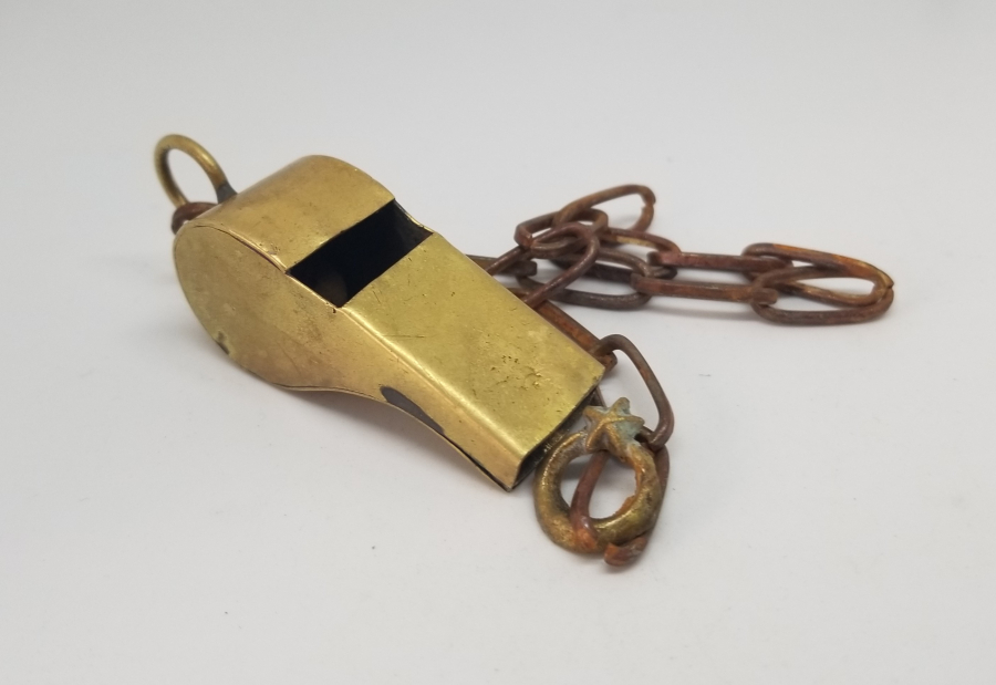 ÜZERİ AY YILDIZLI ÇOK NADİR OSMANLI POLİS DÜDÜĞÜ