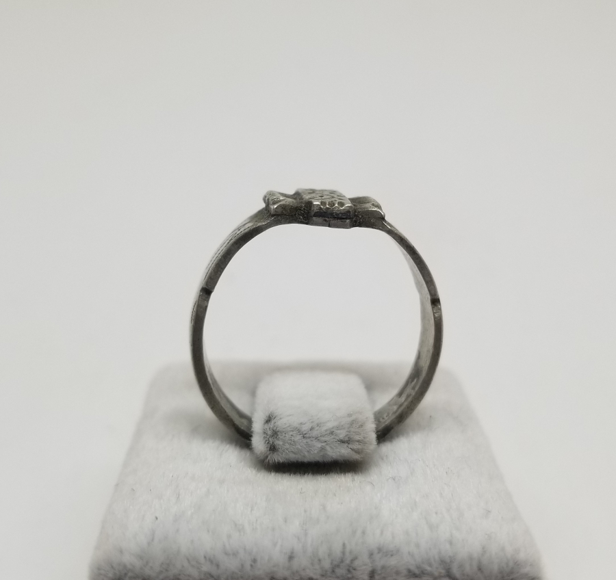 ÜZERİ KALEM İŞÇİLİKLİ BURSA İŞİ OSMANLI DÖNEMİ GÜMÜŞ YÜZÜK