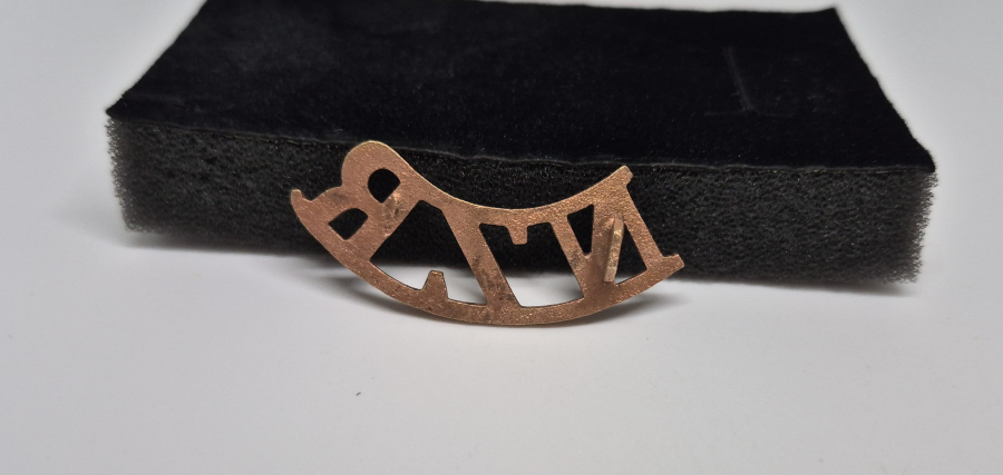 1. DÜNYA SAVAŞI DÖNEMİ NADİR ANZAK SUBAY ŞAPKA KOKARTI