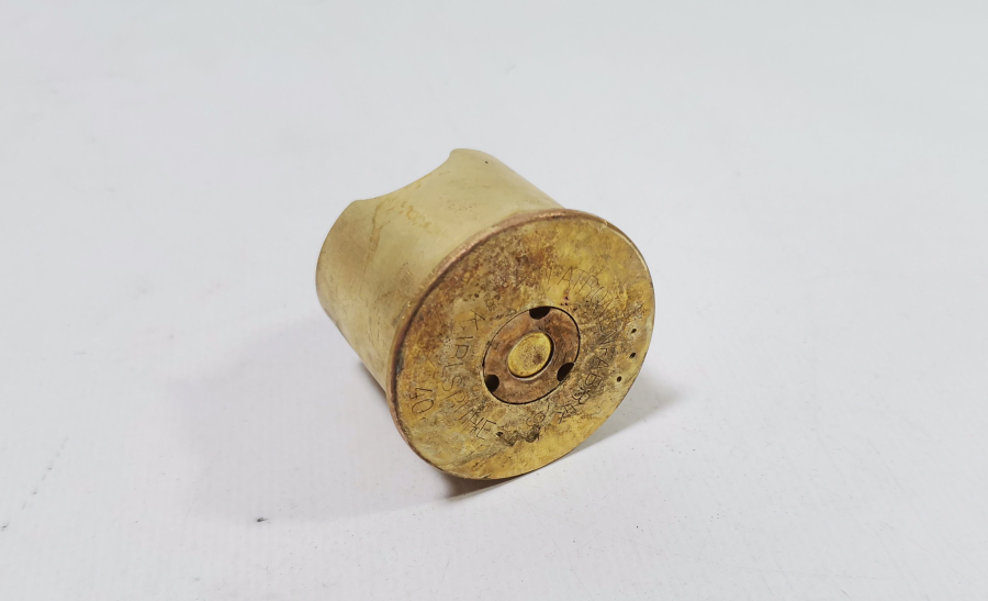 1. DÜNYA SAVAŞI DÖNEMİ TOP MERMİSİNDEN YAPILMIŞ CEPHE HATIRASI KÜLLÜK