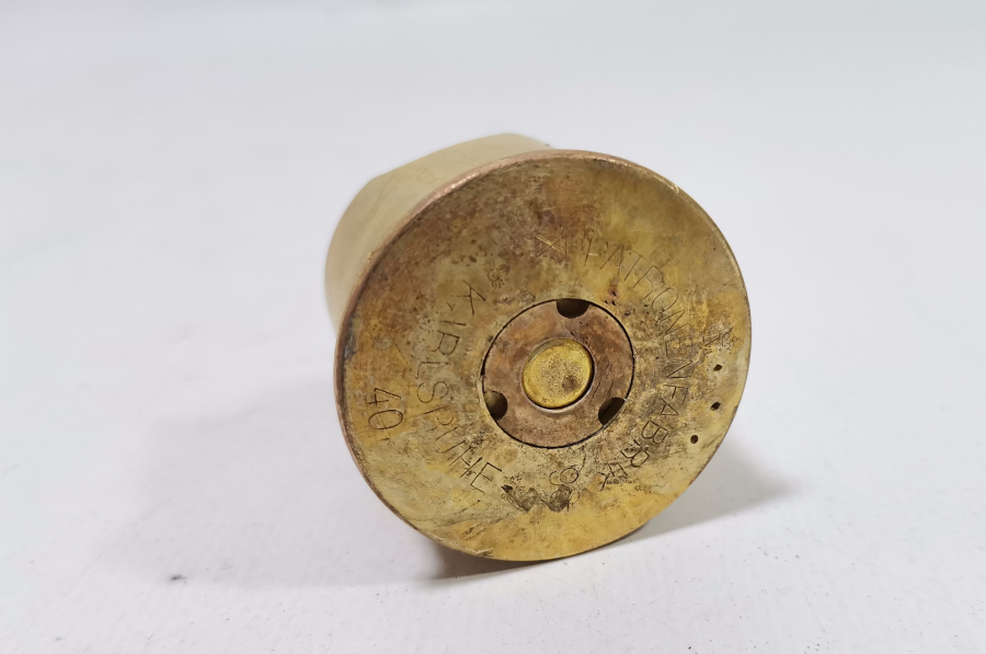 1. DÜNYA SAVAŞI DÖNEMİ TOP MERMİSİNDEN YAPILMIŞ CEPHE HATIRASI KÜLLÜK