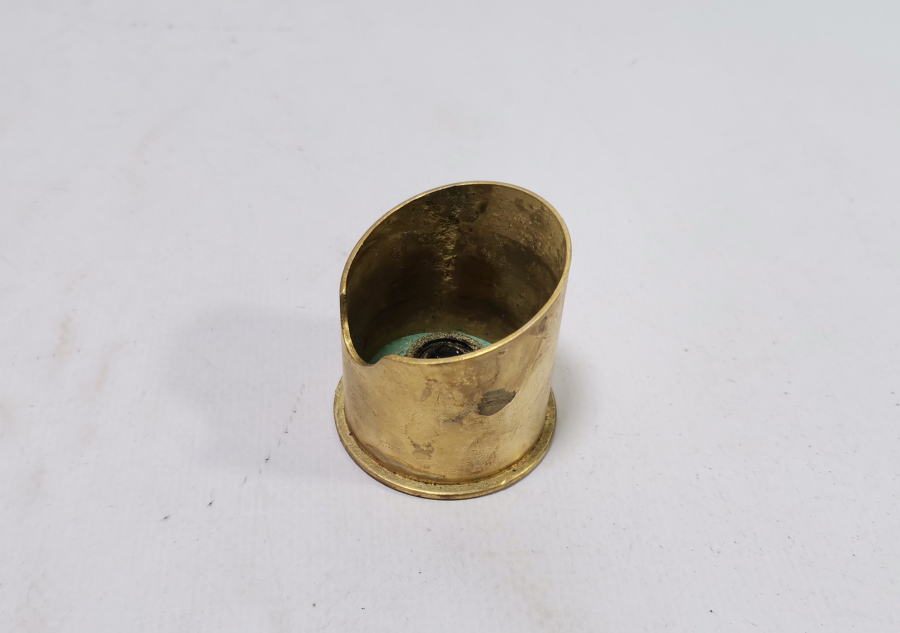 1. DÜNYA SAVAŞI DÖNEMİ TOP MERMİSİNDEN YAPILMIŞ CEPHE HATIRASI KÜLLÜK