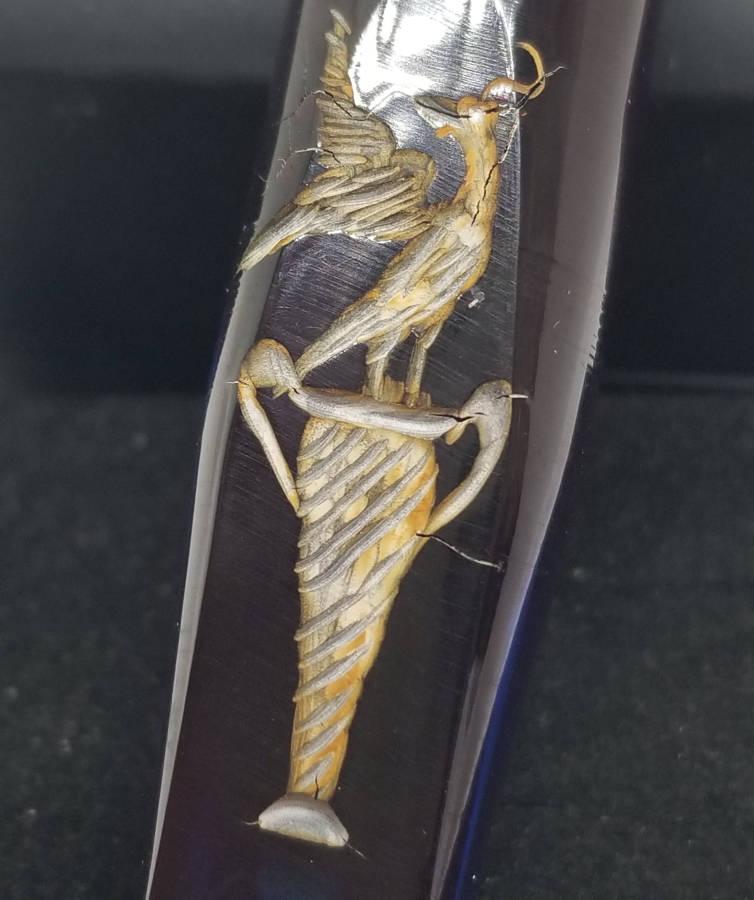 ÖZEL YAPIM ÜZERİ KALEM İŞÇİLİKLİ ANTİKA SİGARA AĞIZLIĞI