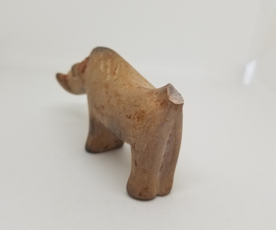 OSMANLI DÖNEMİ TOPRAKTAN MAMUL EL YAPIMI NADİR ŞAMANİK DOMUZ FİGÜRÜ