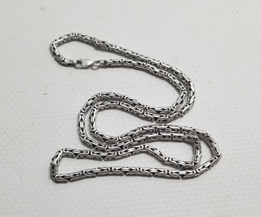 ÖZEL YAPIM GÜMÜŞ KRAL ZİNCİRİ