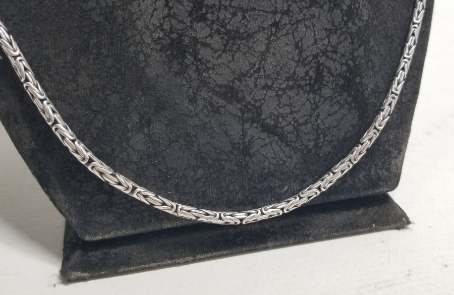 ÖZEL YAPIM GÜMÜŞ KRAL ZİNCİRİ