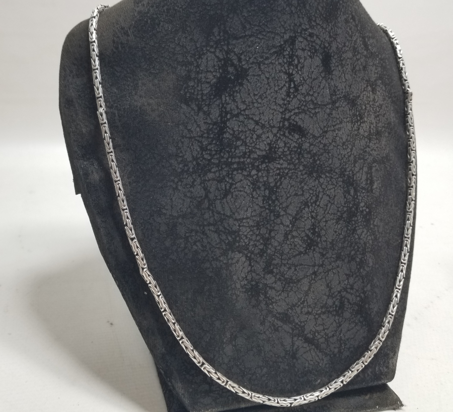 ÖZEL YAPIM GÜMÜŞ KRAL ZİNCİRİ