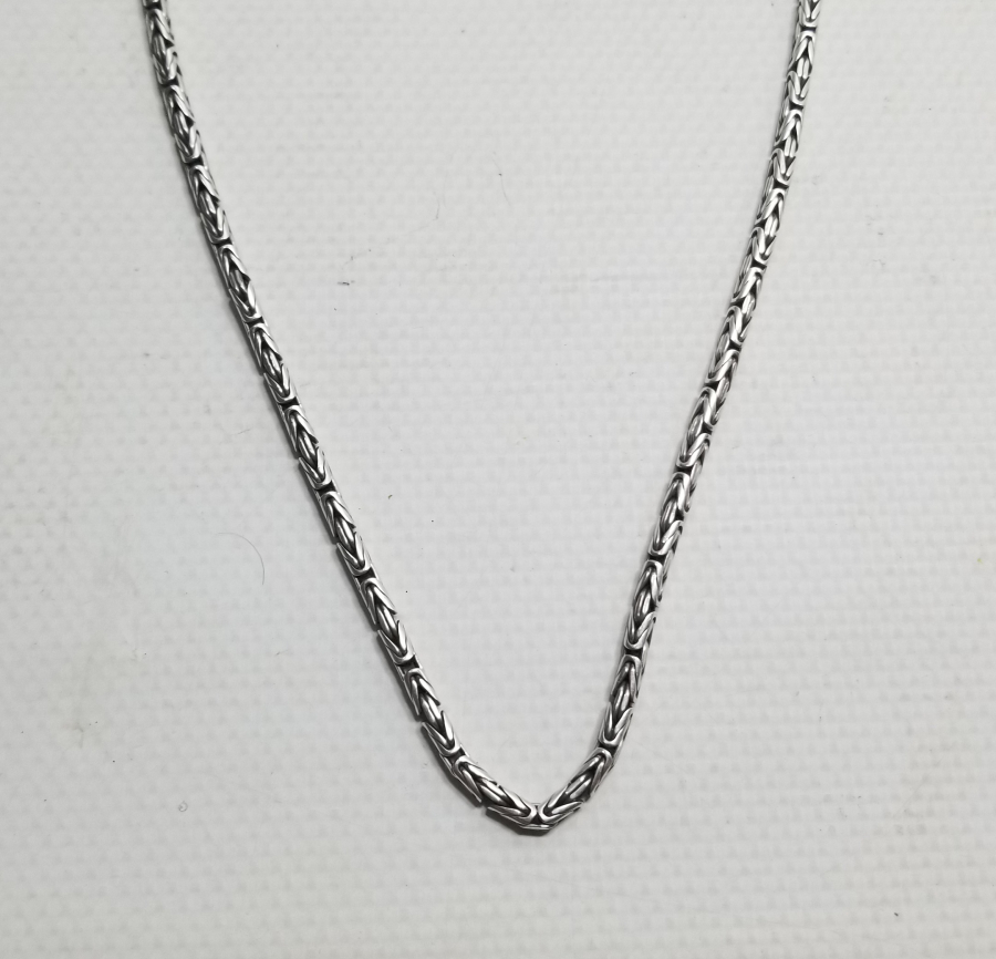 ÖZEL YAPIM GÜMÜŞ KRAL ZİNCİRİ