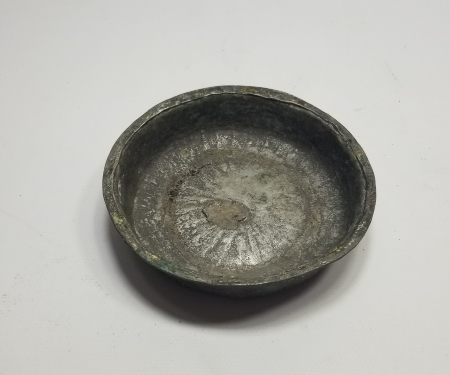 DİLİMLİ FORMLU OSMANLI DÖNEMİ BAKIR TABAK