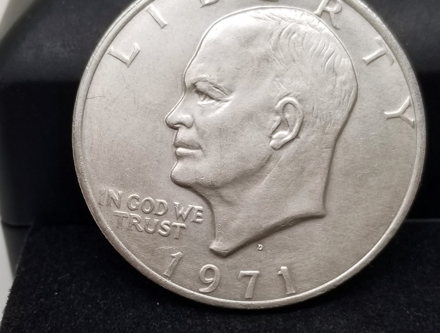 1971 YILI KOLESİYONLUK GÜMÜŞ 1 DOLAR