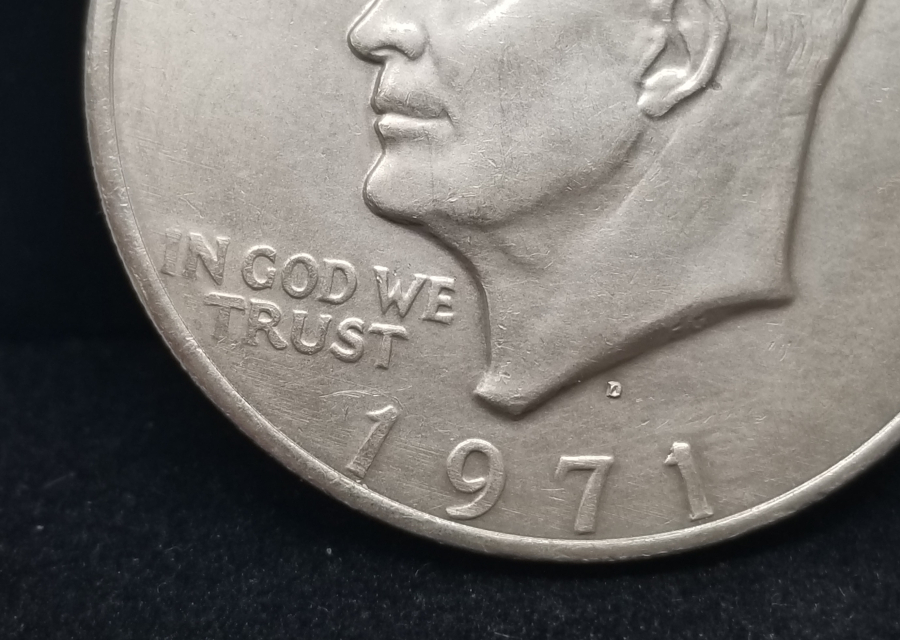 1971 YILI KOLESİYONLUK GÜMÜŞ 1 DOLAR