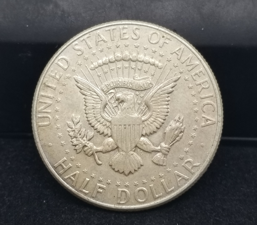 1964 YILI KOLEKSİYONLUK GÜMÜŞ YARIM DOLAR