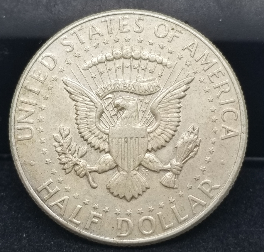 1964 YILI KOLEKSİYONLUK GÜMÜŞ YARIM DOLAR