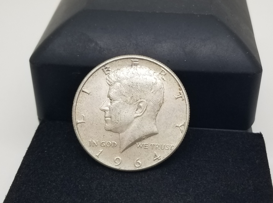 1964 YILI KOLEKSİYONLUK GÜMÜŞ YARIM DOLAR