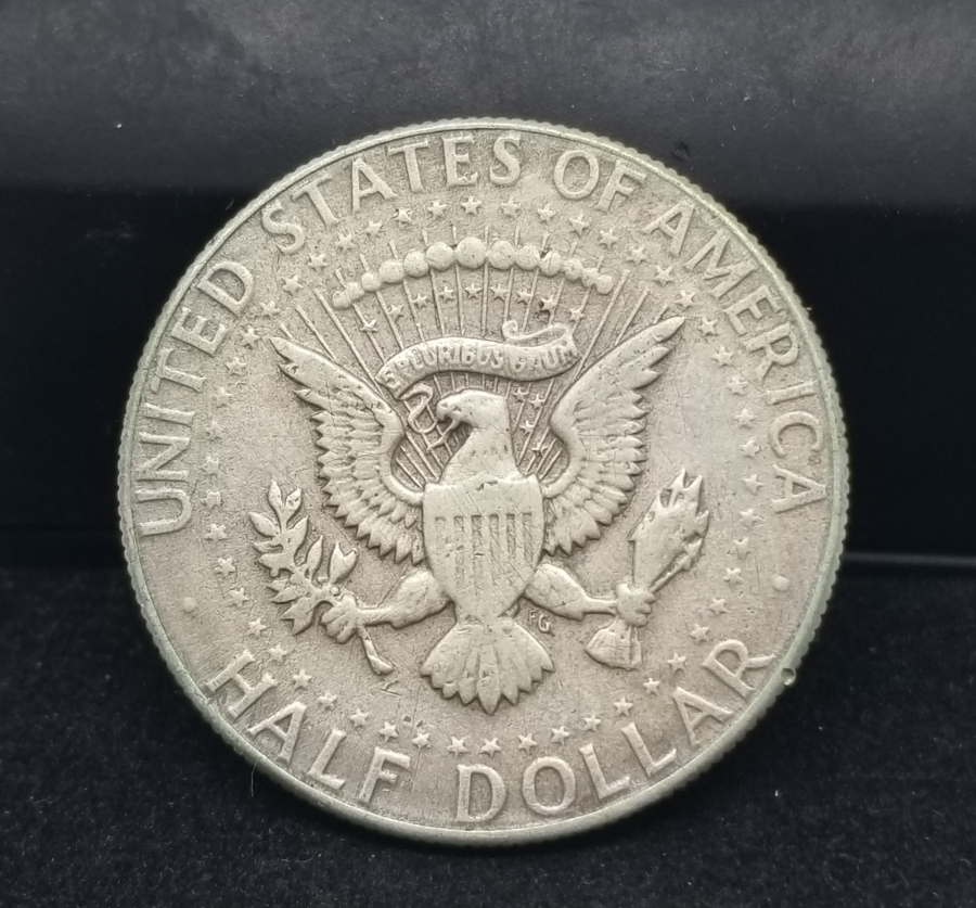 1969 YILI KOLEKSİYONLUK GÜMÜŞ YARIM DOLAR