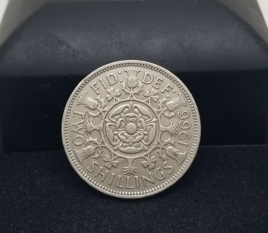 1966 YILI KOLEKSİYONLUK 2 SHILLINGS