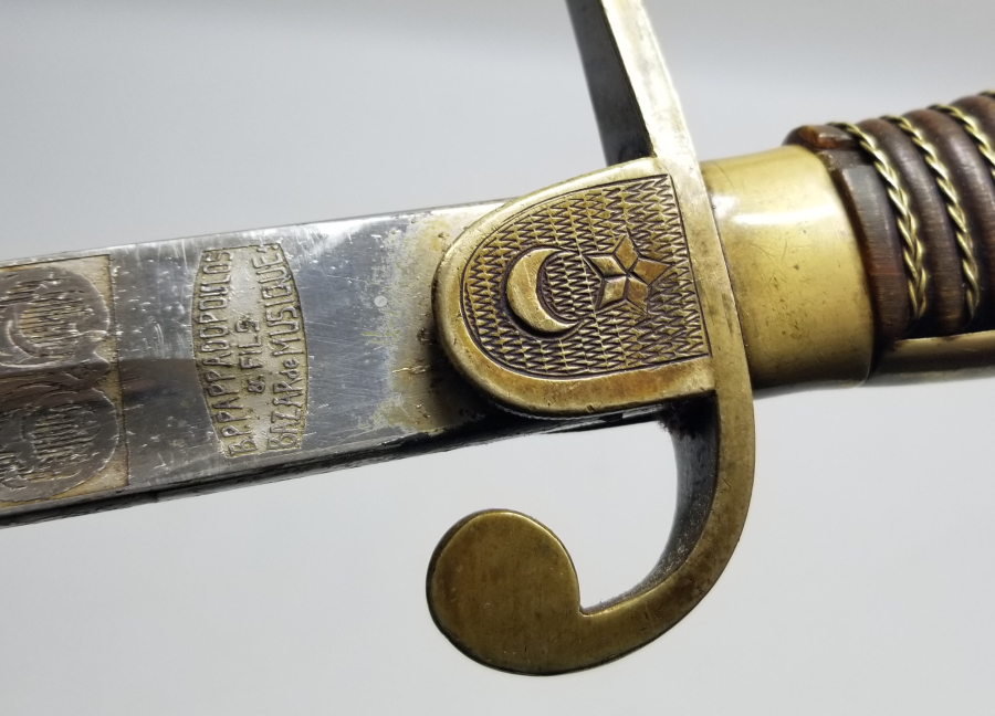 OSMANLI DÖNEMİ ÇOK NADİR MUSİKA-İ HÜMAYUN KOMUTAN KILICI