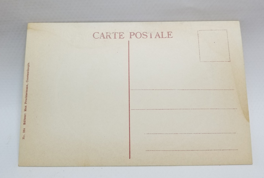 MAX FRUCHTERMANN EDİTÖRLÜĞÜNDE HAZIRLANMIŞ OSMANLI PADİŞAHLARI SERİSİNE AİT NADİR OSMANLI KARTPOSTAL