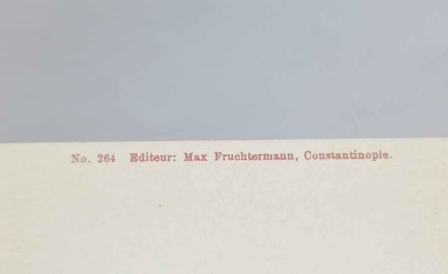MAX FRUCHTERMANN EDİTÖRLÜĞÜNDE HAZIRLANMIŞ OSMANLI PADİŞAHLARI SERİSİNE AİT NADİR OSMANLI KARTPOSTAL