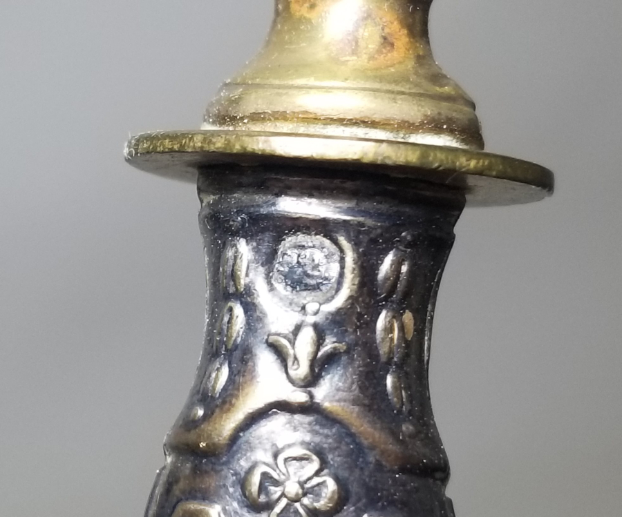 ORİJİNAL KUTUSUNDA GÜMÜŞ SAPLI ANTİKA PASTA SPATULASI