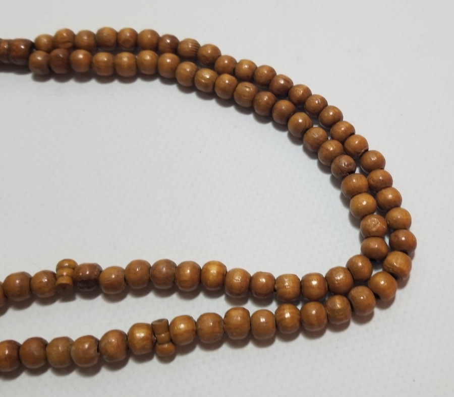 İÇİNDE KABE-İ ŞERİF GÖRSELİ BULUNAN MİKRO RESİMLİ ANTİKA NAMAZ TESPİHİ