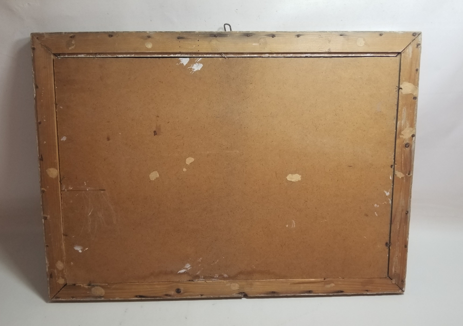 KELİME-İ ŞAHADET YAZILI SANATÇI İMZALI EL BOYAMA PANO