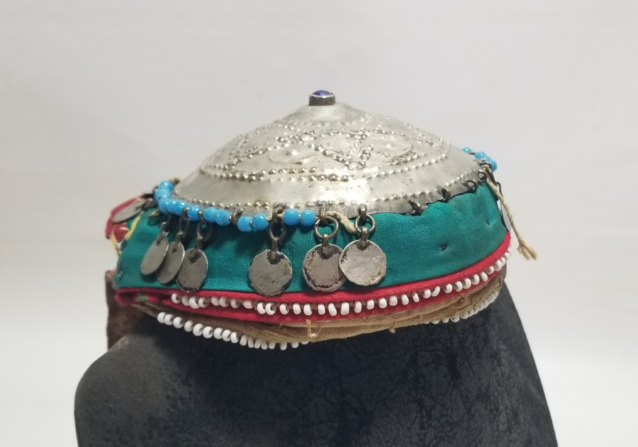 ORİJİNAL FES VE TEPELİĞİYLE OSMANLI DÖNEMİ BALIKESİR YÖRESİ GELİN BAŞLIĞI