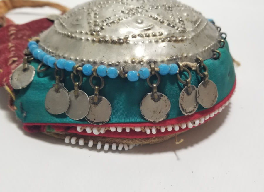 ORİJİNAL FES VE TEPELİĞİYLE OSMANLI DÖNEMİ BALIKESİR YÖRESİ GELİN BAŞLIĞI